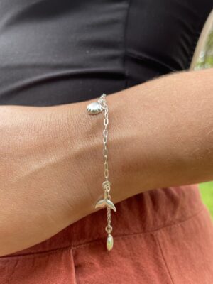 Pulseira Pingentes Linha Mar