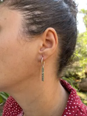 Brinco Argola Fases da Lua