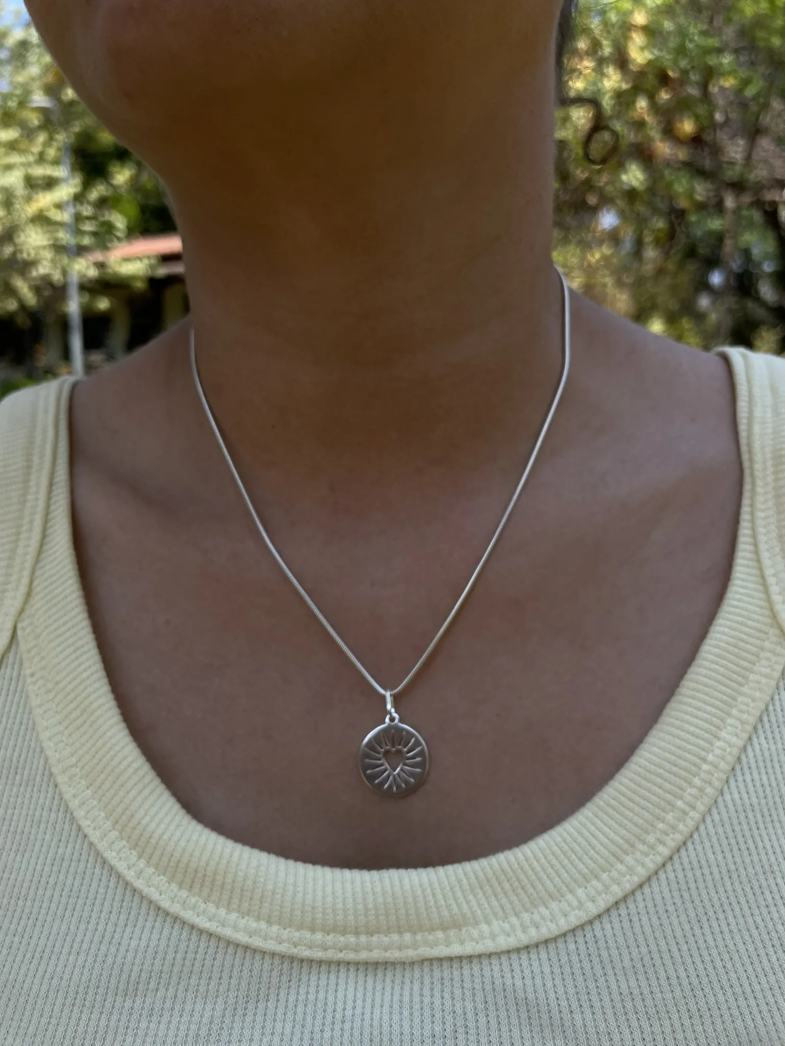 Pingente Medalha Coração